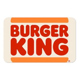 Burger King eGift Card - $50 Value