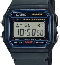 Casio Men's Vintage F91W-1 Resin Strap Digital Sport Watch : Clothing, Shoes & Jewelry