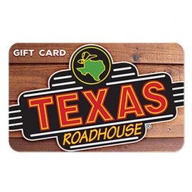 Texas Roadhouse eGift Card – $25 Value