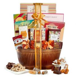 Broadway Basketeers Gift Basket Holiday Thanksgiving Gifts for Women, Men, Families, Christmas, Teacher, College, Appreciation, Thank You, Birthday, Corporate, Get Well, Sympathy Chocolate Baskets : Gourmet Snacks And Hors Doeuvres Gifts : Grocery & Gourmet Food
