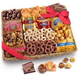 A Gift Inside Chocolate, Caramel and Crunch Grand Gift Basket : Gourmet Chocolate Gifts : Everything Else