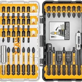 DEWALT Screwdriver Bit Set, Impact Ready, FlexTorq, 40-Piece (DWA2T40IR) - Drill Bit Sets -