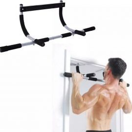 Upgrade Pull Up Bar for Doorway - Max Capacity 330 lbs, Portable Upper Body Workout Bar for Strength Training : Sports & Outdoors
