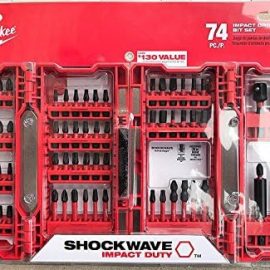 Milwaukee Shockwave Impact Driver Bit Set (74 Piece) 48-32-4062 -